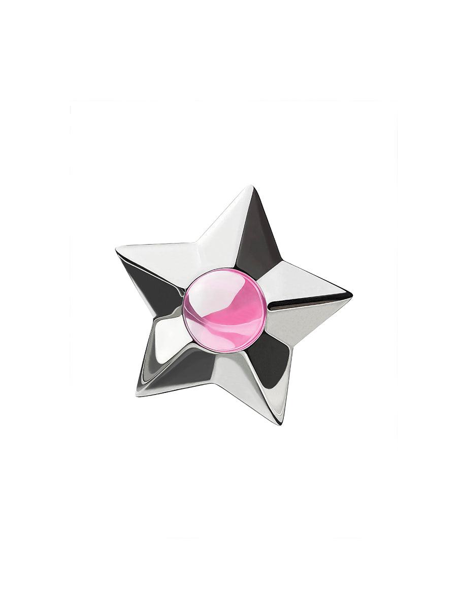 PINK STAR RING - S