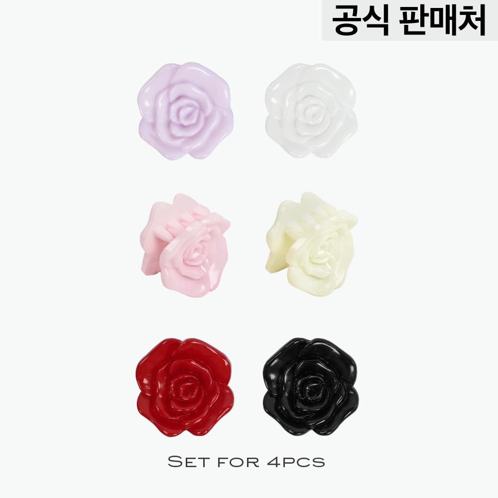 장미 미니 집게핀 (3color) - SUM1S 썸원스