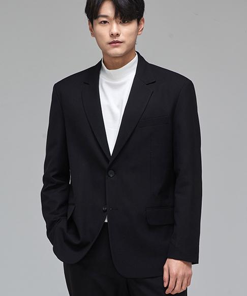 이지케어 싱글 블레이저 (BLACK)