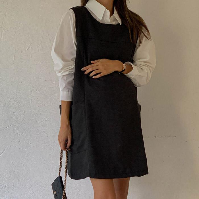 임부복*젤라또 투포켓 원피스