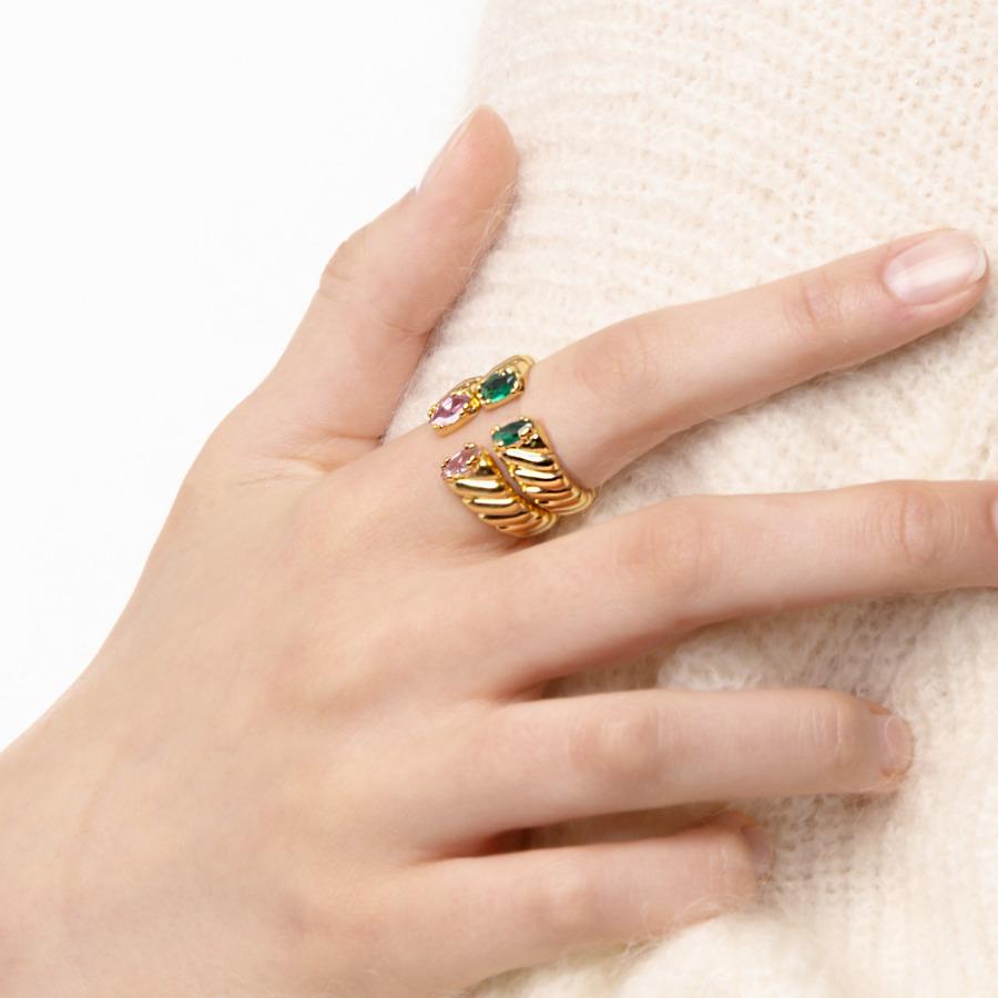 Pink I Ring