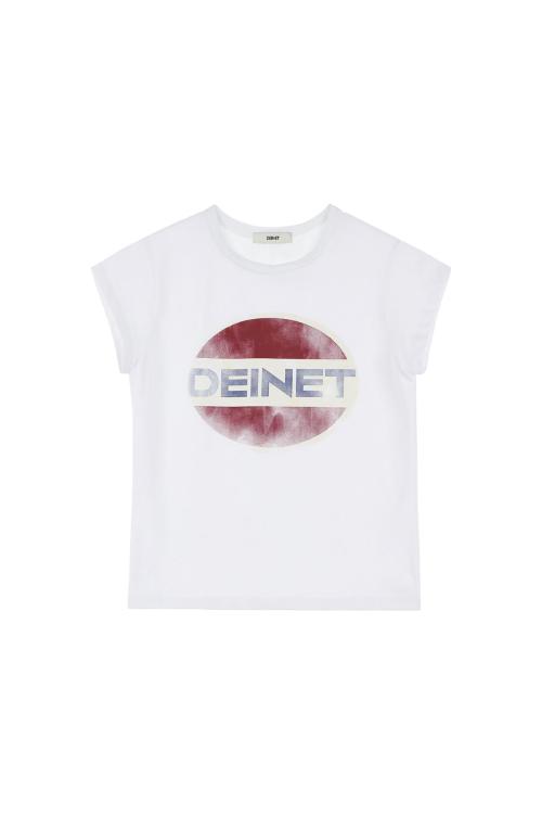 VINTAGE GRAPHIC CROPPED T-SHIRTS IN WHITE