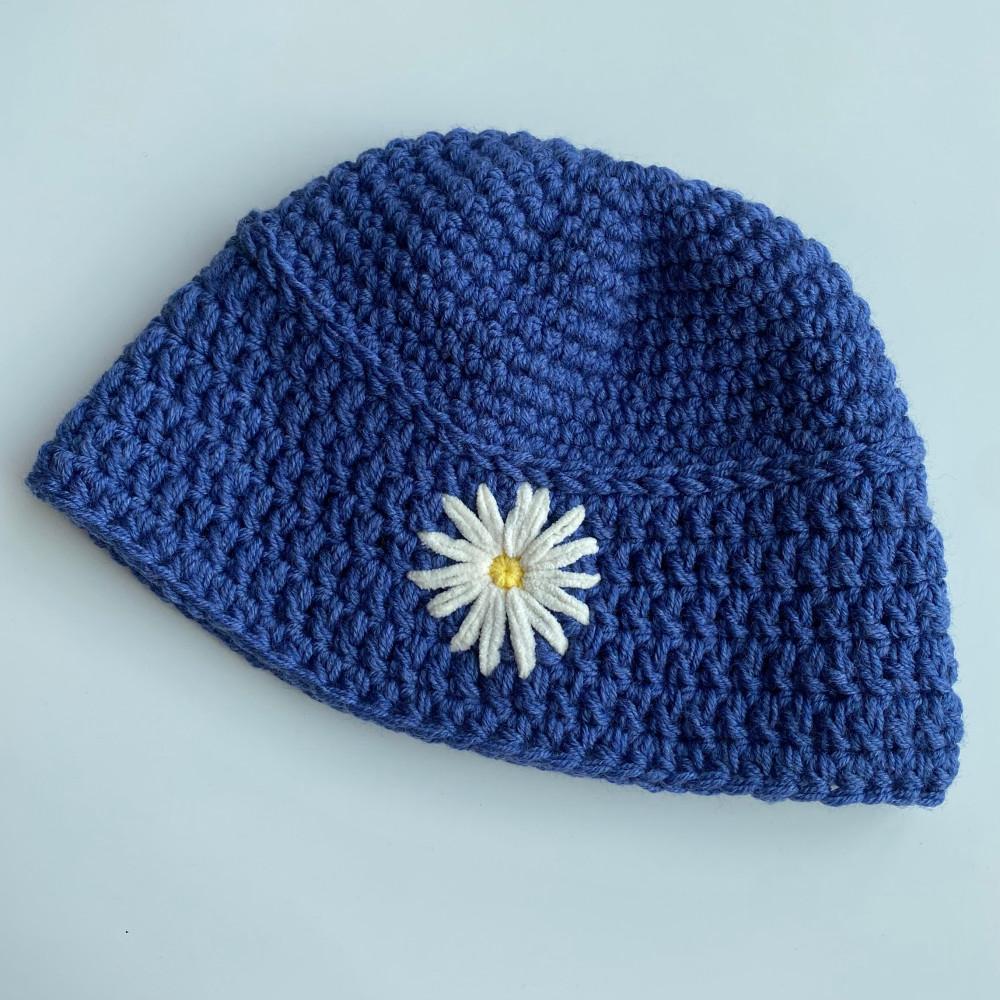 l핸드메이드l 데이지 포인트햇