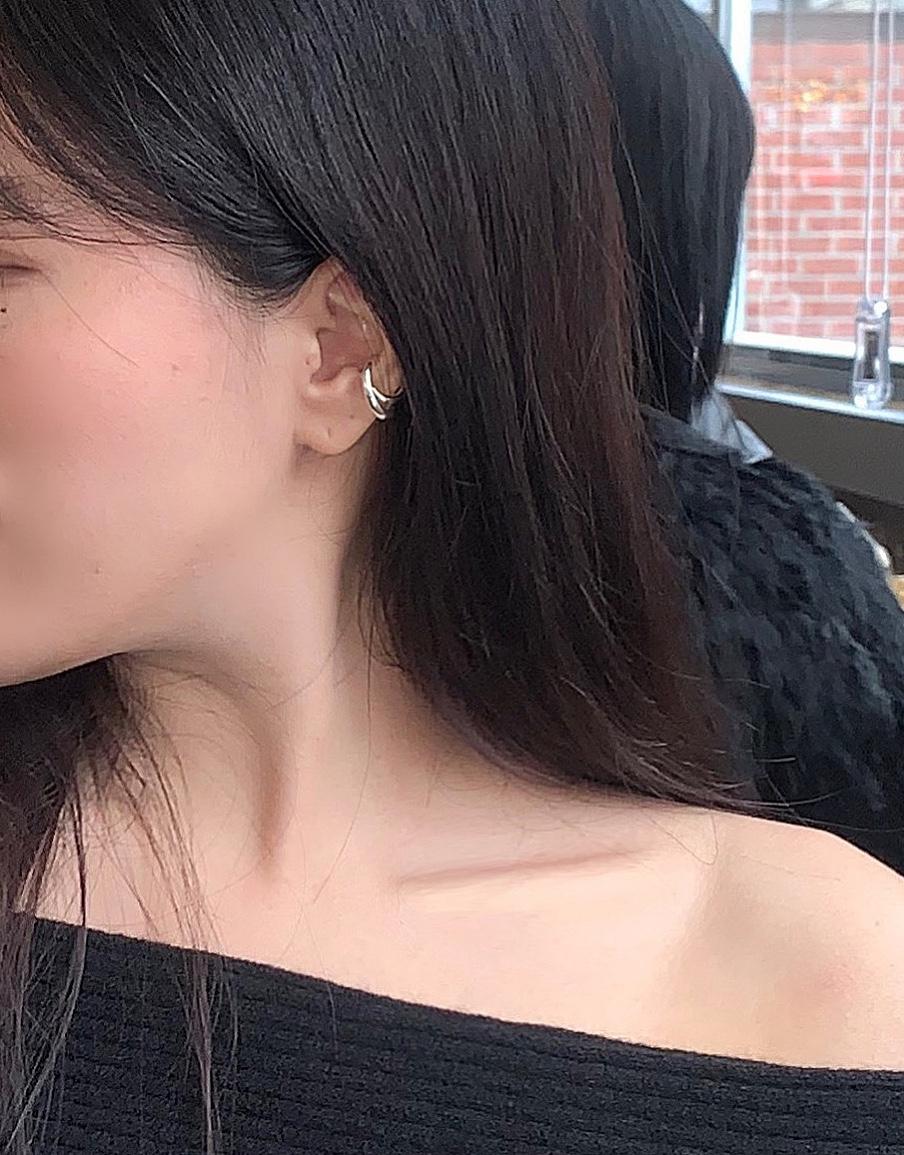 (silver925) Unique earcuff