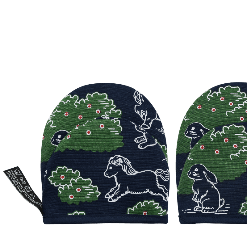 Kittybunnypony Grove Kitchen Glove 키티버니포니 그로브 주방 장갑 세트