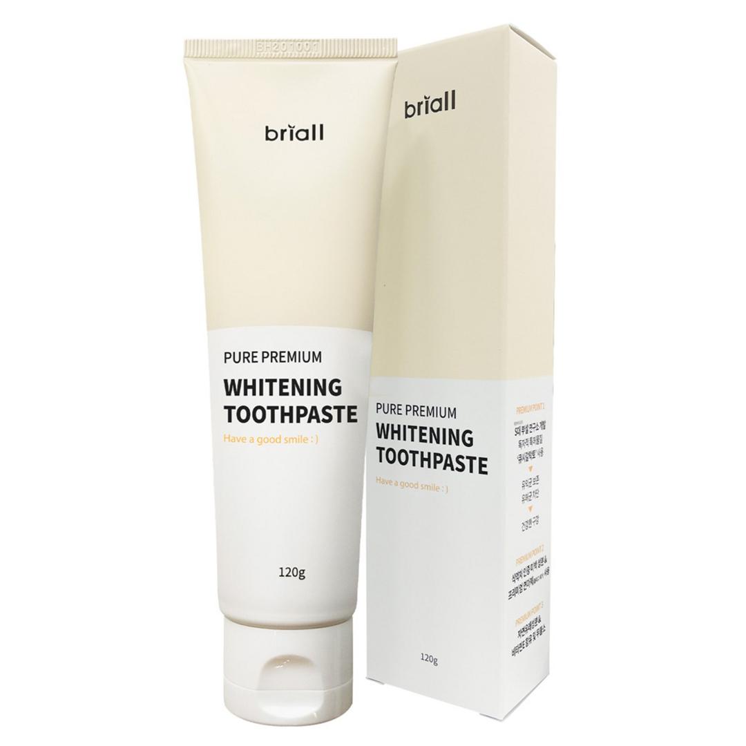 브리올옴므 퓨어 프리미엄 미백치약, 120g, 1개 - 치약 | 쿠팡