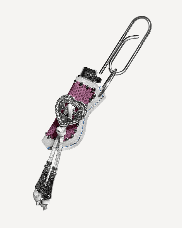 Heart Concho Lighter Holder [Pink]