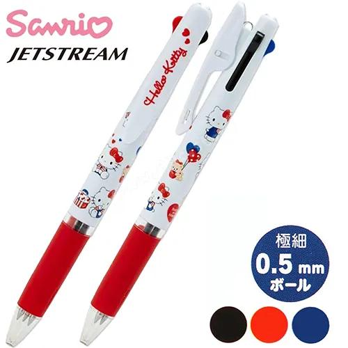🚀 올씨 산리오 헬로키티 3색 제트스트림 1 볼펜 [당일로켓출고]