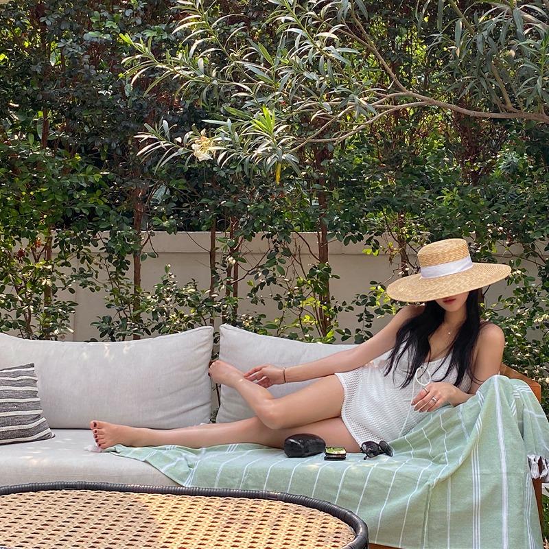 칠링 크로셰 원피스 모노키니