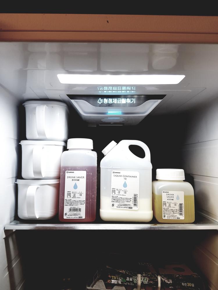 나까야 밀폐 드링크용기 가루세제 액체세제 소분 용기 (0015)