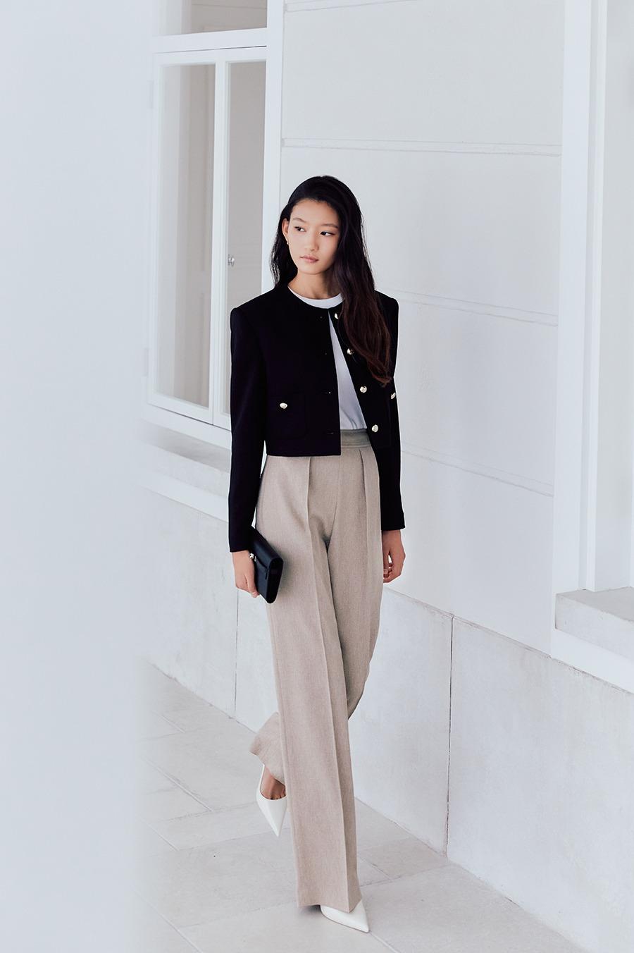NO.16 PANTS - BEIGE BROWN
