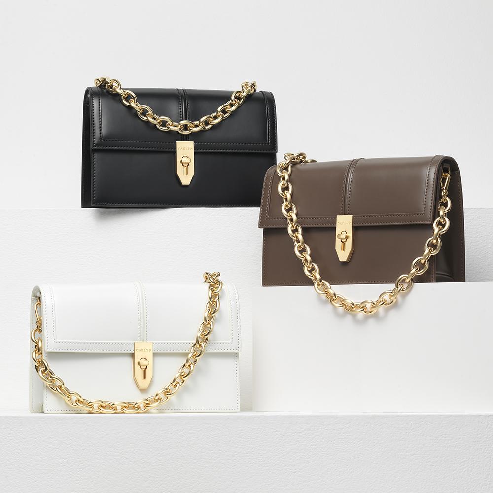 [21FW 카드지갑증정] 칼린 리아 + 볼드체인스트랩 SET (H71302010+J71301010)