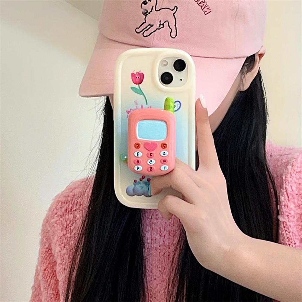 아이폰 특이하고 귀여운 케이스 전화기 스마트톡 iphone14 13 pro