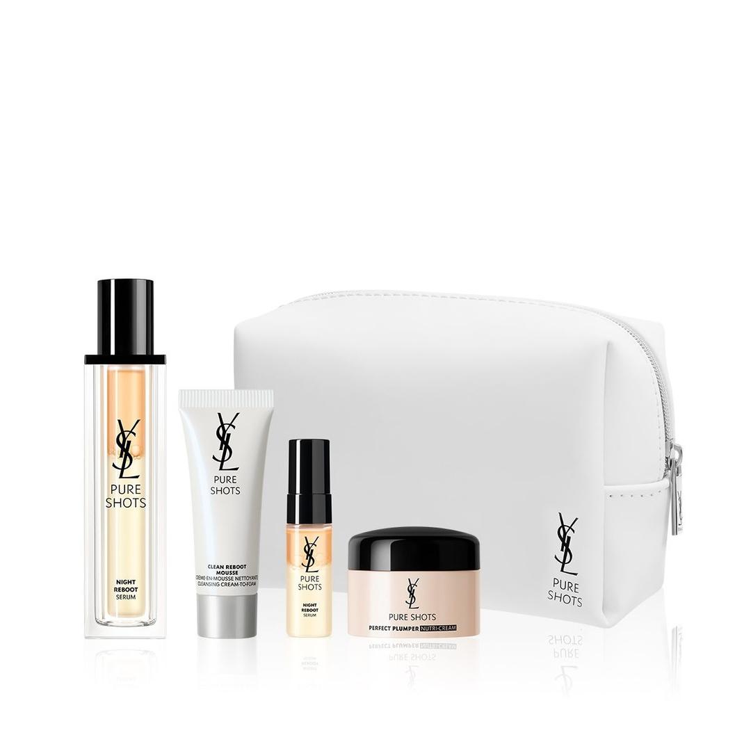 [5월]퓨어샷 나이트 리부트 세럼 50ml 세트(+퓨어샷 디럭스 3종+퓨어샷 파우치