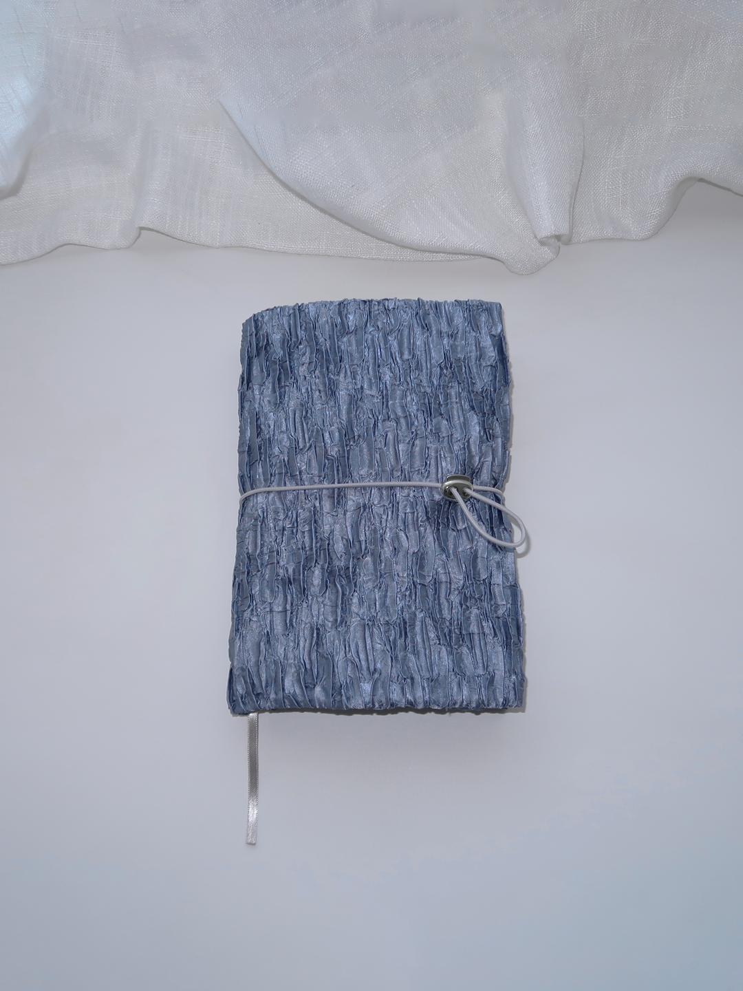 Signature Book Cover - Mute Blue (Handmade)