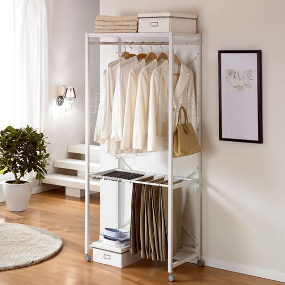 프리메이드 이동식  바지걸이 행거