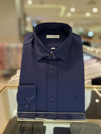 이런 상품 어때요? [듀퐁] (SE3FM21LS320SNY1) 슬림핏 솔리드 캐주얼 셔츠