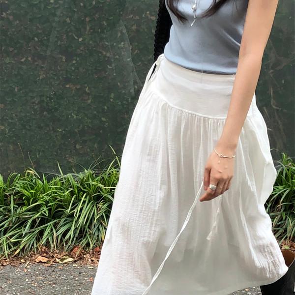 [블랙 S 당일출고] Serene summer skirt
