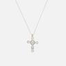 [silver925] cross allure necklace-silver