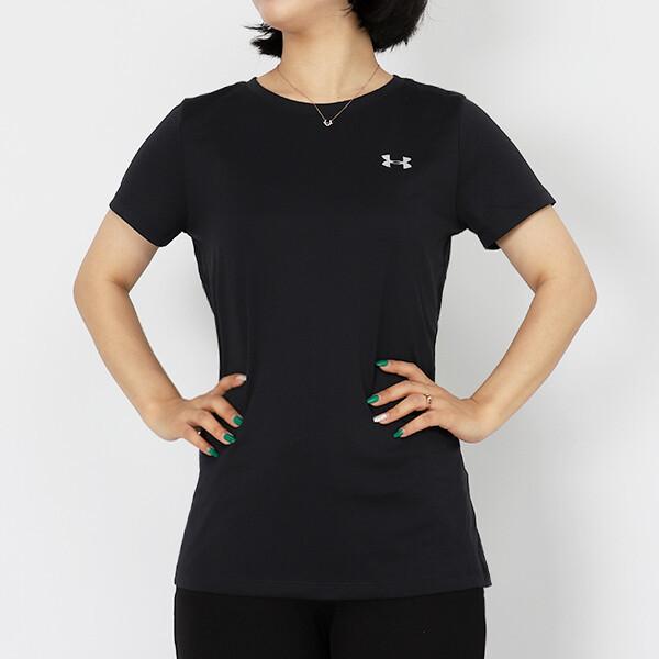 언더아머 반팔티 1277207-001 우먼스 테크 S/S