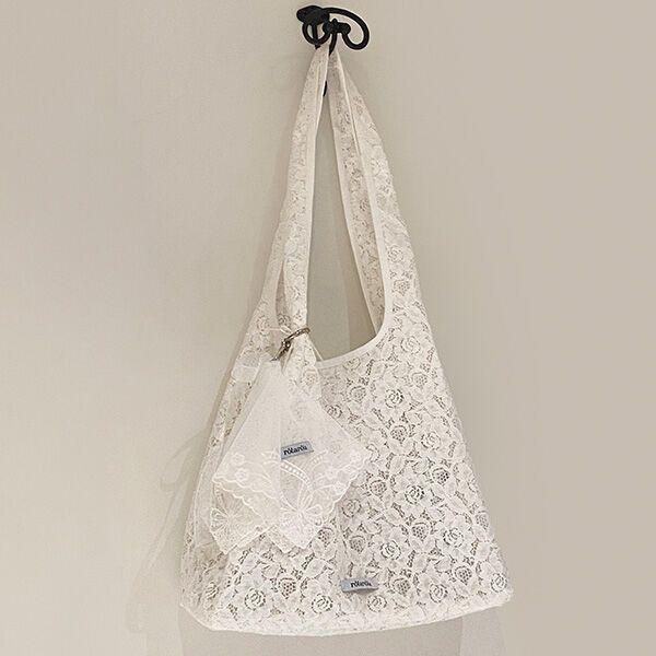 LACE BAG WHITE