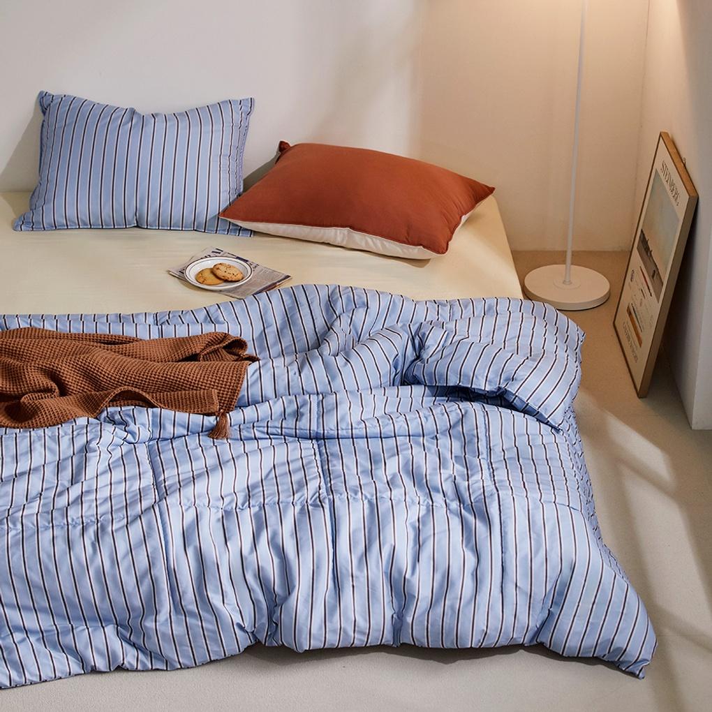 ON 젤라또 퀸 차렵이불 200*230 블루 스트라이프_CV0223174