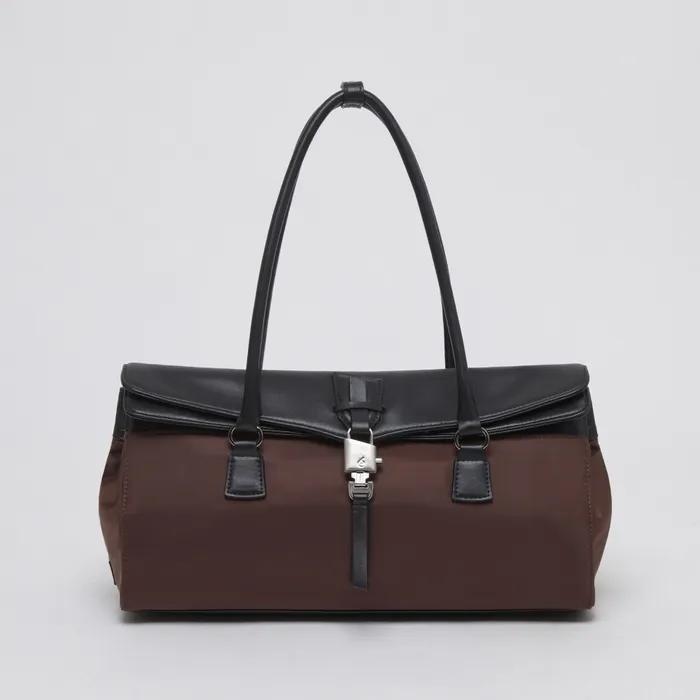 Luv lock duffle bag(Nylon brown)