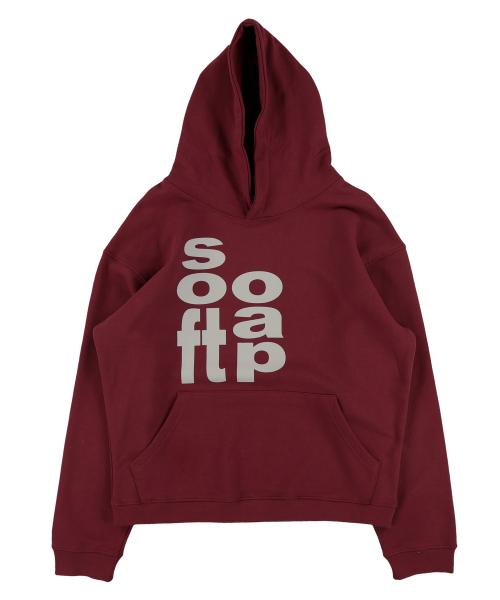TCM soft soap hoodie (red)