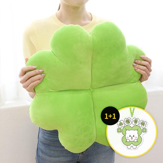 [단독] 마음을담아 너를응원해 !! 행운모찌방석+ 행운곰 키링 3종 택1 +행운카드