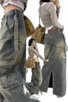 work vintage cargo skirts