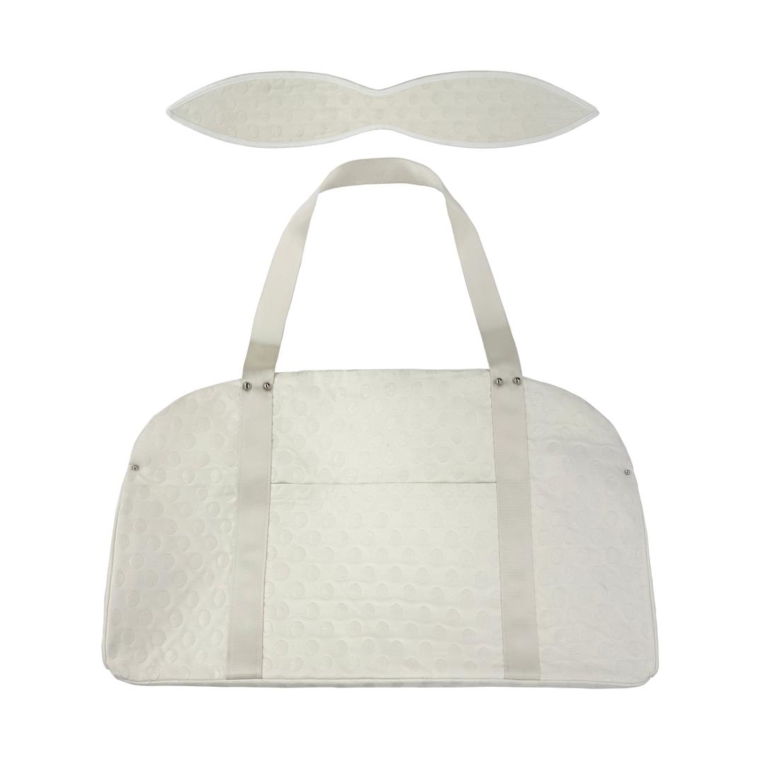 DOT PATTERN PIERCING BAG_VANILLA