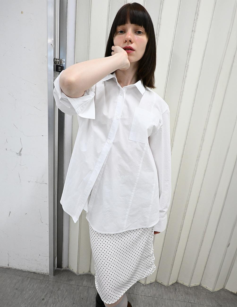 Sage shirt white