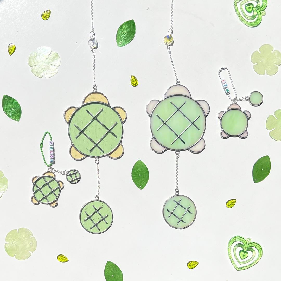 [스프링글]🍈메론빵 거북이🐢썬캐쳐✨