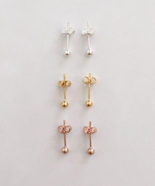 (silver925) ball earring