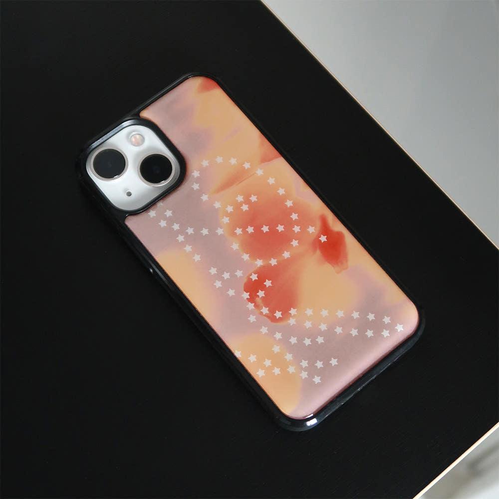 star logo epoxy bumper case (pink) 스타 로고 에폭시 범퍼 케이스 iphone 13 mini