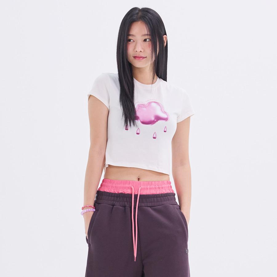 CLOUD CROPPED T-SHIRT BN4CH003