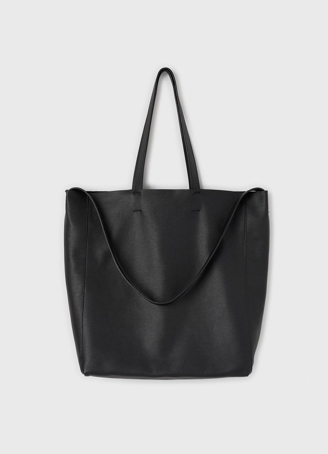 2-Way Shopper Bag / Black