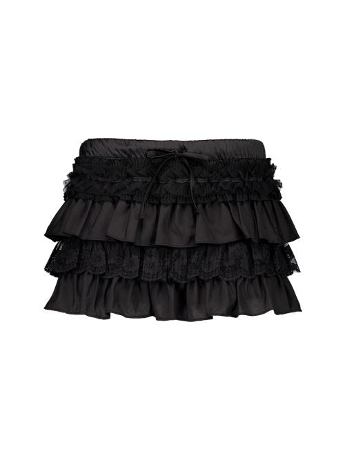 TUTU MIX SKRIT PANTS / BLACK