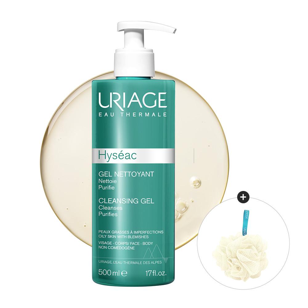 유리아쥬 이제악 클렌징 젤 500ML (지성/트러블 피부 바디워시)+GIFT