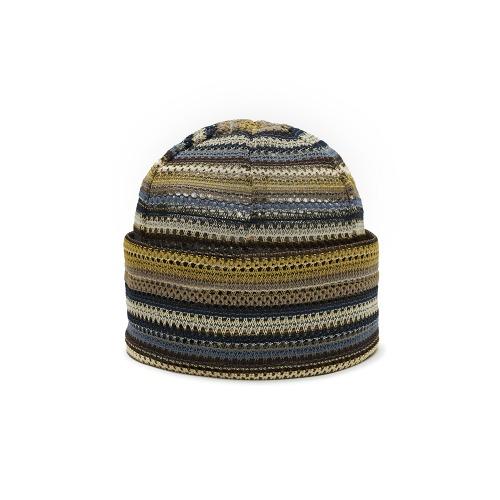 SUGARLOAF HAT_STRIPE KHAKI