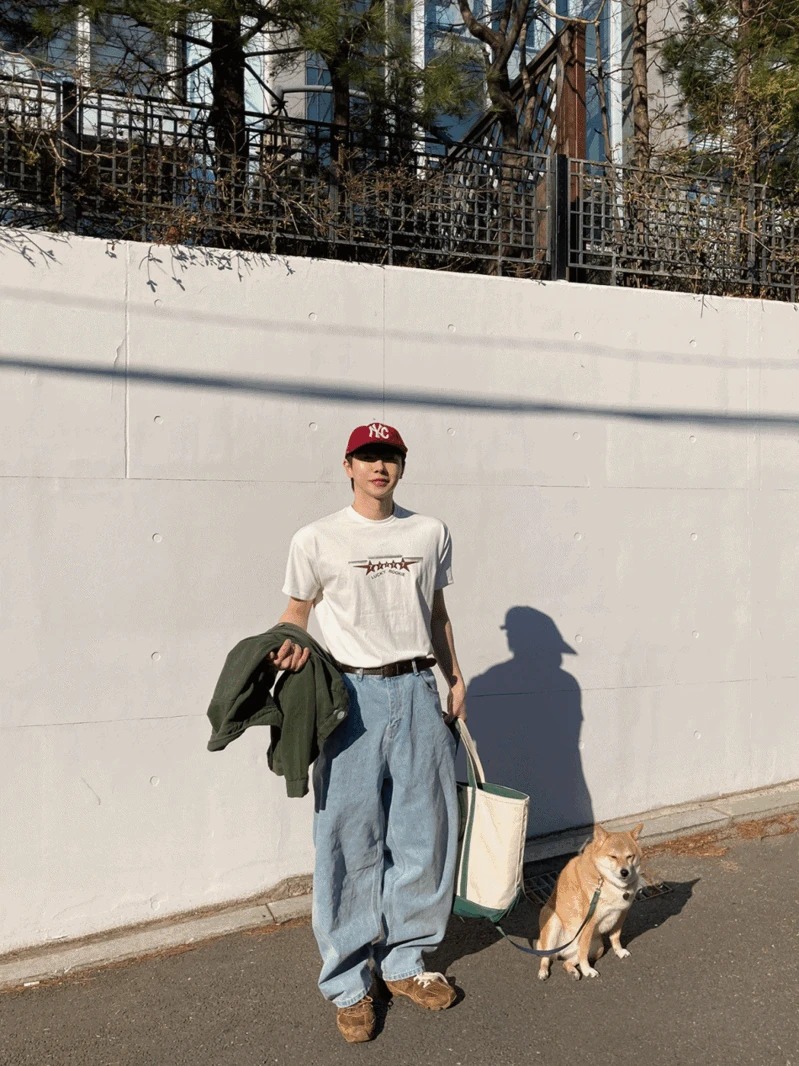 빈티지 루키 스탠다드 반팔 (2color)