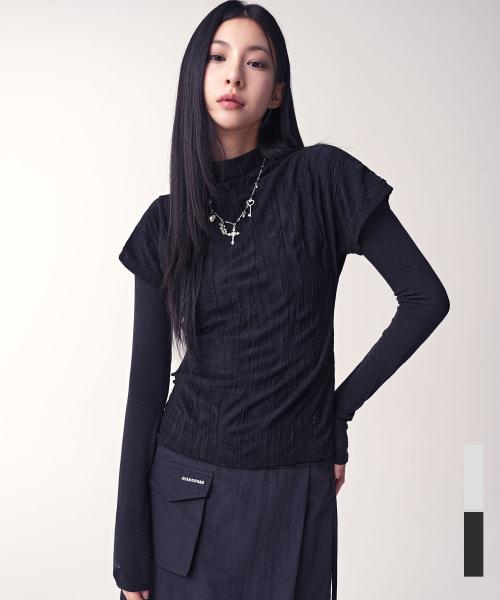 Line & Drop Twin Set_2Colors