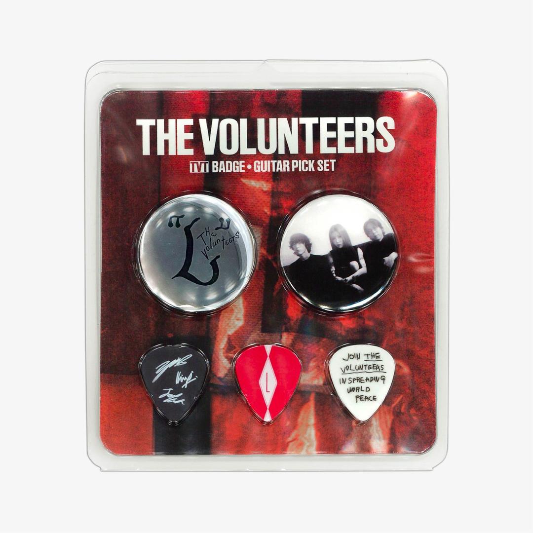 The Volunteers The Volunteers Badge & Guitar pick Set ㅣ 마플샵
