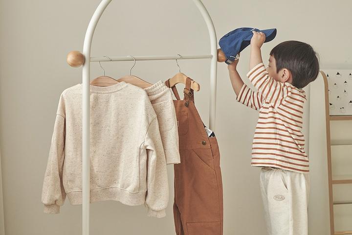 머핀 E0등급 키즈 행거 (선반형/수납형)