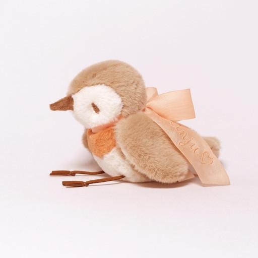 리틀램스토리 로빈버드 키링 인형 (리본에 이름자수)