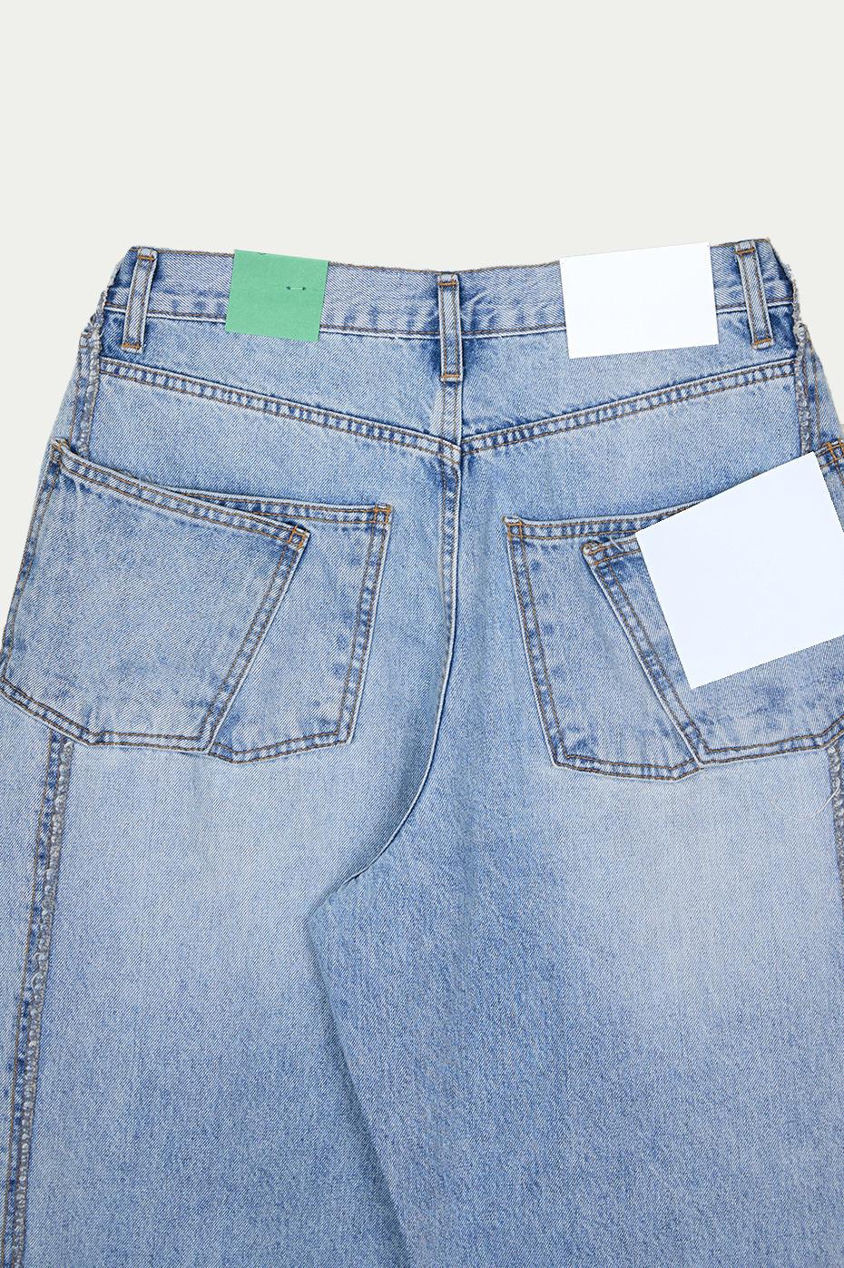 베르크서울 DOUBLE POCKET P-DENIM