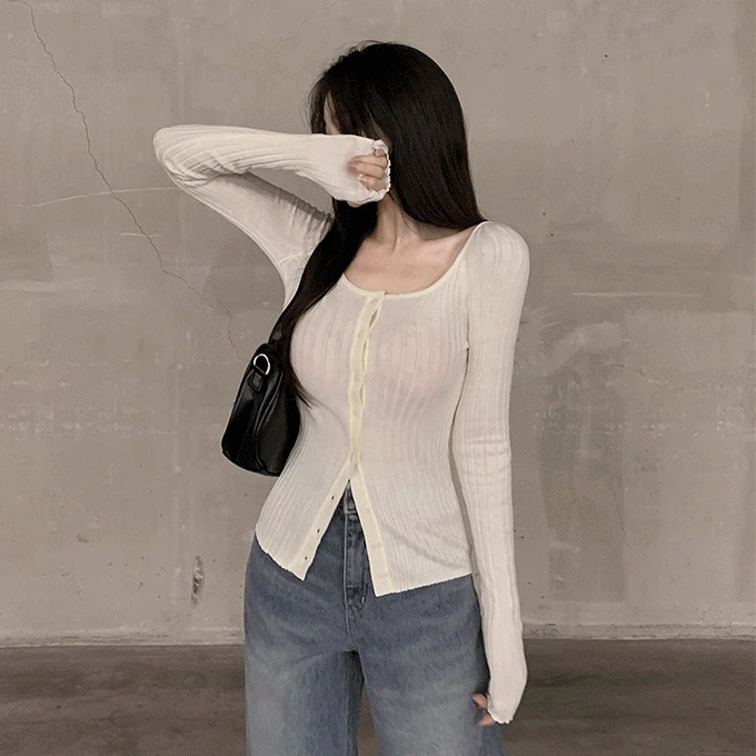[가을신상] 쉐린 캐시미어5% 가디건 -5 color