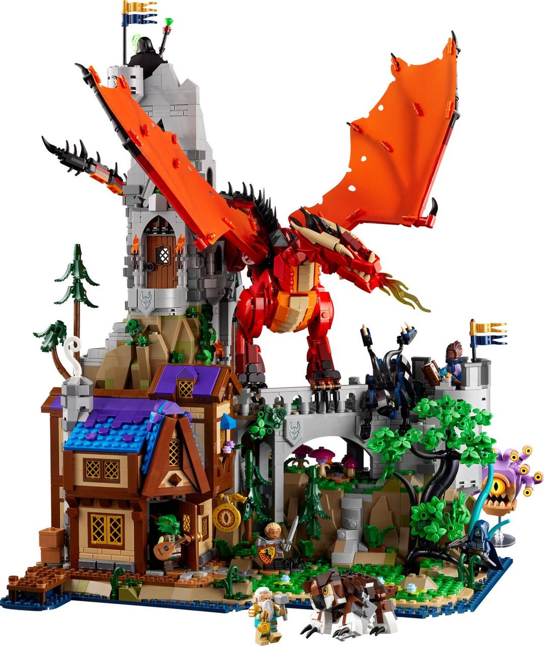 Dungeons & Dragons: 레드 드래곤 이야기 21348 | 아이디어 | LEGO® Shop KR