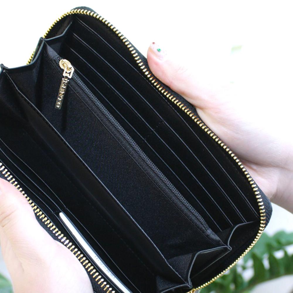 렌토 남자여자친구 커플 기념일선물 명품소가죽 핸드폰수납 스마트폰 파우치 지퍼카드지갑