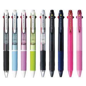 제트스트림 3색볼펜 0.38mm, 투명, 1개